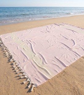 Покрывало на пляж Elmas Picnic L.Pink